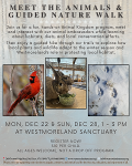 Meet the Animals & Explore the Winter Woods at Westmoreland Sanctuary